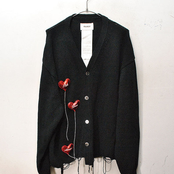 doublet HAPPY BALLONS CARDIGAN