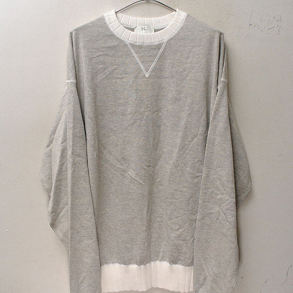 HERILL★ヘリル★23ss★Suvincotton Sweatshirts HERILL/ヘリル】Suvincotton Sweatshirts 23-080-HL-8050-1の
