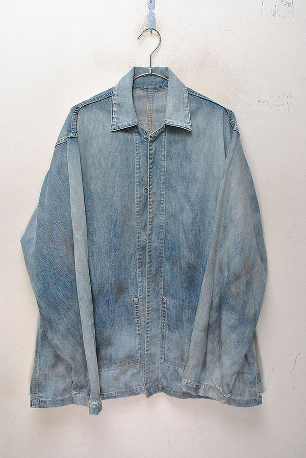 A.PRESSE USN Denim Coverall Jacket