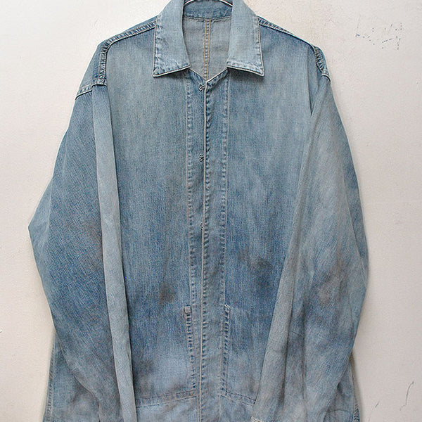 A.PRESSE USN Denim Coverall Jacket