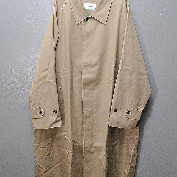 CIOTA スビンコットンギャバジンバルマカンコート