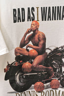 90's DENNIS RODMAN BAD AS I WANNA BE TEE