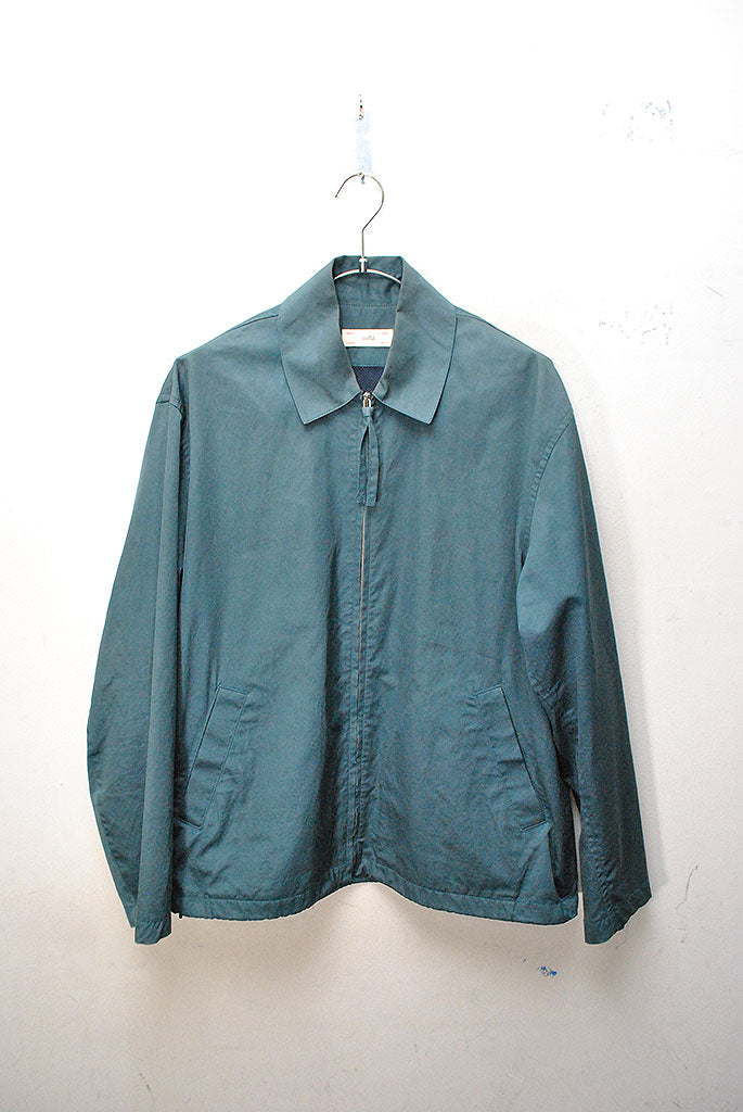 unfil Washed Egyption Cottontwill Zipup Blouson