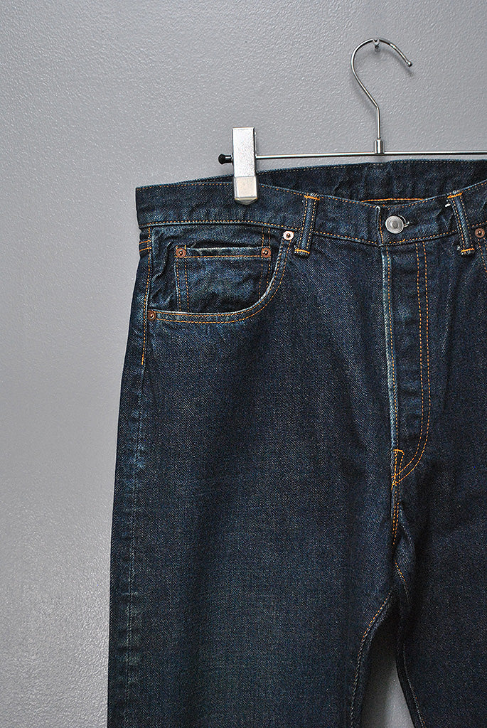 A.PRESSE Washed Denim Pants E INDIGO