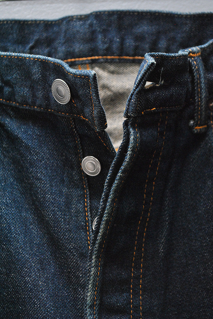 A.PRESSE Washed Denim Pants E INDIGO