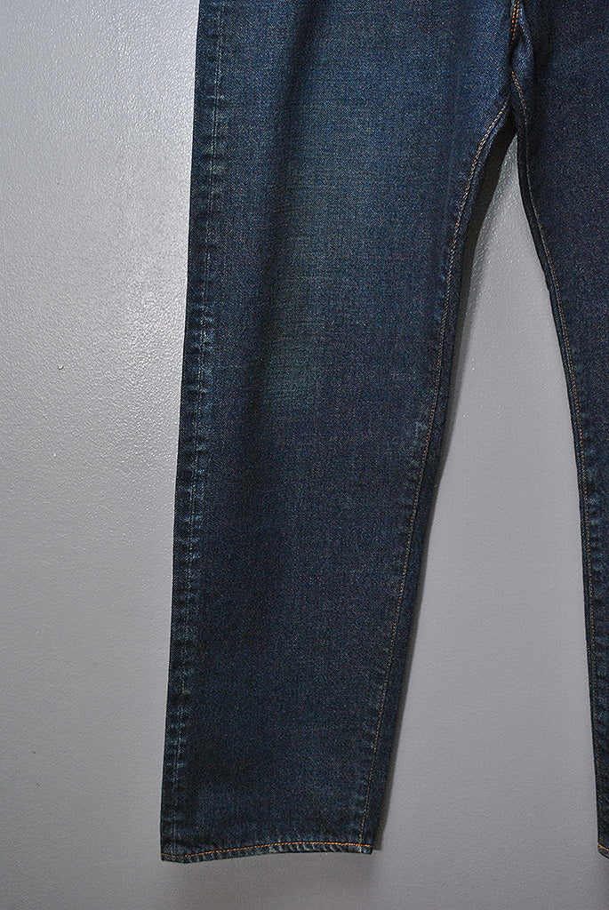 A.PRESSE Washed Denim Pants E INDIGO