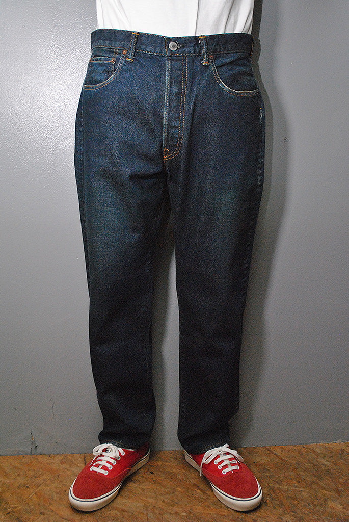 A.PRESSE Washed Denim Pants E INDIGO