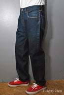 A.PRESSE Washed Denim Pants E INDIGO