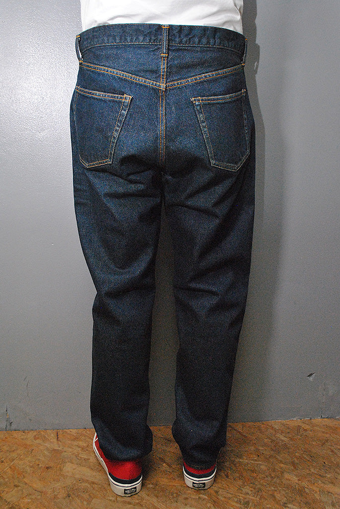 A.PRESSE Washed Denim Pants E INDIGO