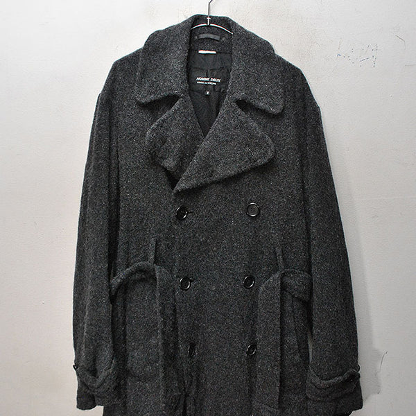 COMME des GARCONS HOMME DEUX 縮絨メルトントレンチコート