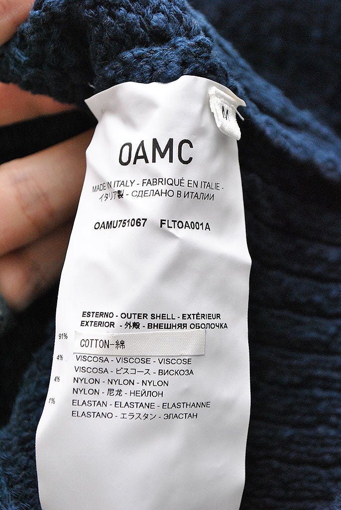 OAMC PANEL KNIT VEST