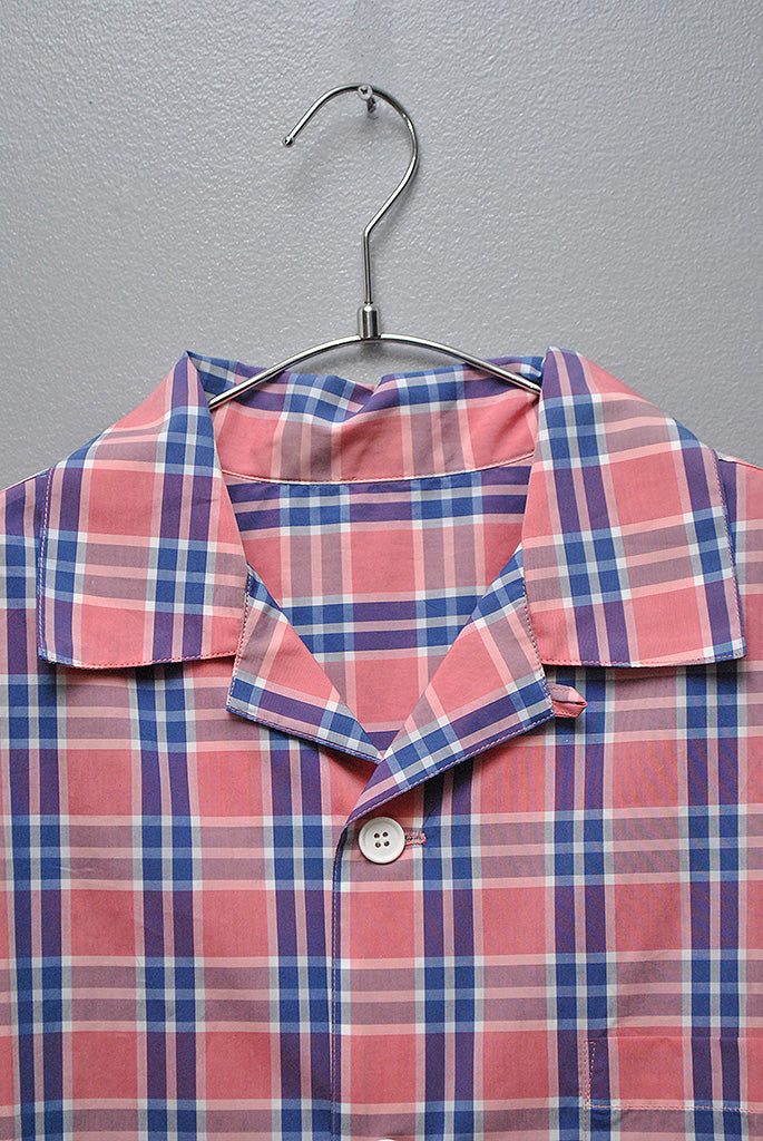 is-ness RELAX OPEN COLLAR SHIRT