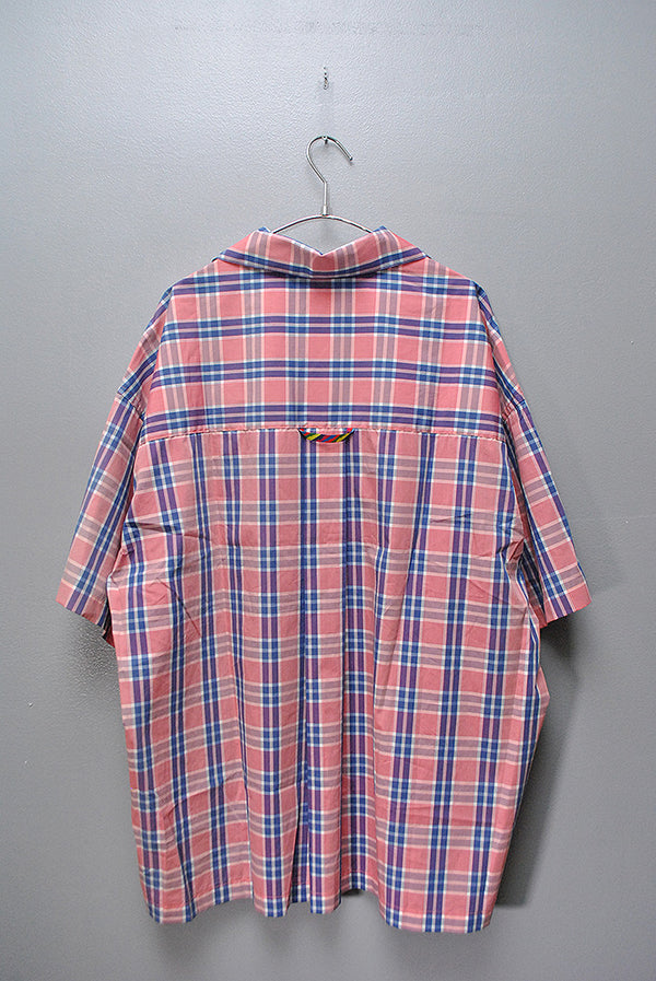 is-ness RELAX OPEN COLLAR SHIRT