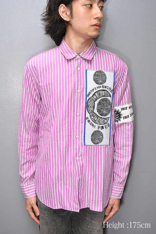 COMME des GARCONS HOMME PLUS × Jamie Reid アナーキーシャツ