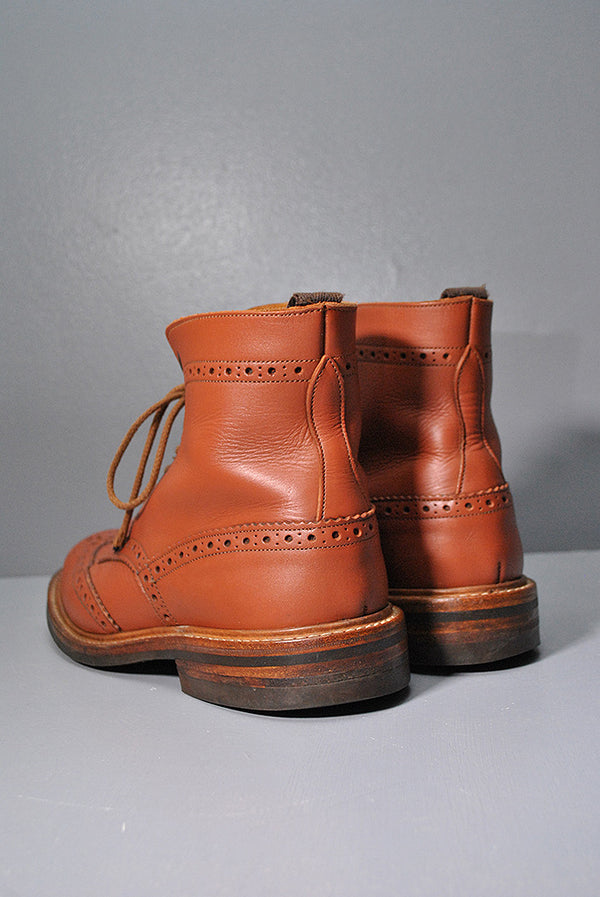 【Trickers】Molton カントリーブーツ MOLTON BROGUE BOOTS C Shade Gorse | Dresswell online store