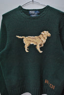 00'S POLO RALPH LAUREN Hand Knit WOOL Sweater