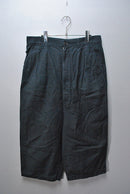 COMME des GARCONS HOMME 綿バックサテン2タックパンツ