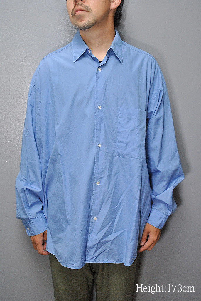 Graphpaper Broad Oversized L/S Regular Collar Shirt