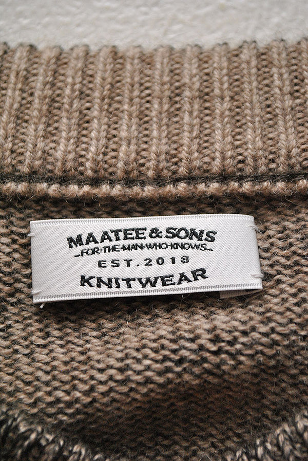 MAATEE&SONS ひょっとこP/O SWEATER