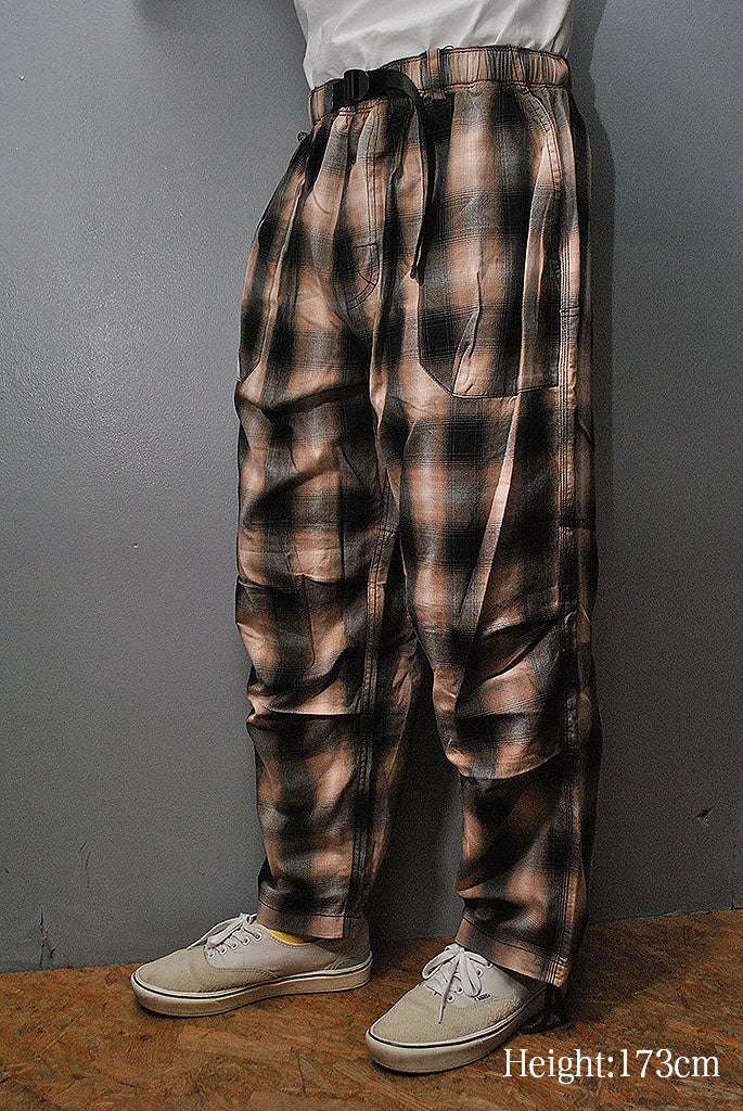 BAL PLAID WIDE MOUNTAIN PANT