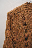 Maison Margiela デストロイケーブルニット