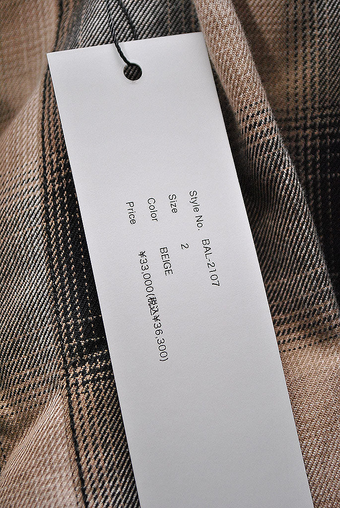 BAL PLAID WIDE MOUNTAIN PANT
