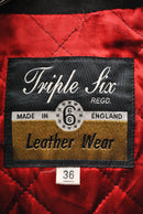 666 U.K. サイドベルトライダースジャケット