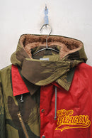 Kolor/BEACON ドッキングミリタリーコート