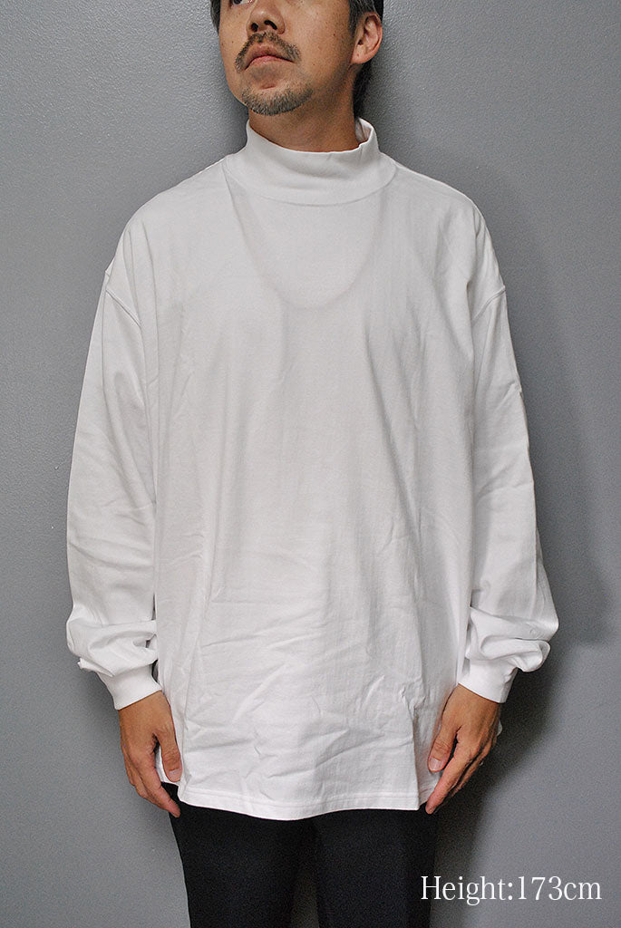 Graphpaper L/S Mock Neck Tee