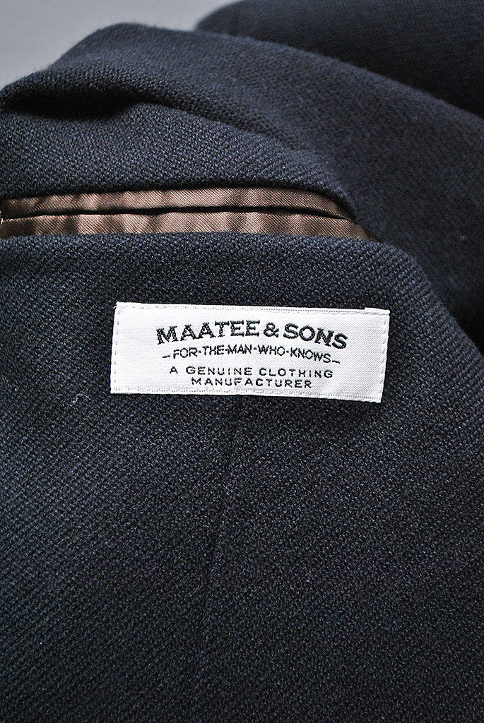 MAATEE&SONS CASHMERE SINGLE TAILORED