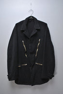 COMOLI 縮絨ウール ミリタリージャケット