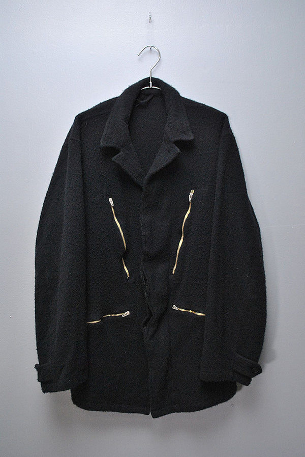 COMOLI 23AW 縮絨ウールミリタリージャケット ネイビー 3 COMOLI(コモリ) / 縮絨ウールミリタリージャケット -NAVY-(Y03
