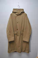 COMOLI フーデットコート