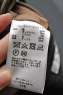 COMOLI フーデットコート