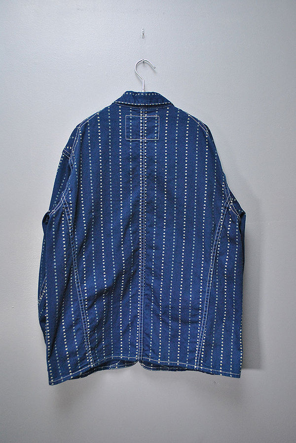 TCB JEANS Cathartt Chore Coat Paw Stripe