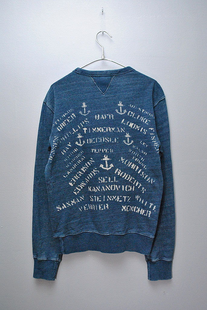 RRL Indigo-Dyed Cotton Sweatshirt