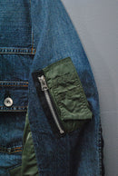 sacai Denim x MA-1 Jacket