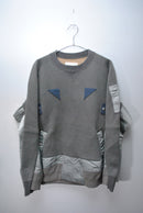 sacai Nylon Twill x Sponge Sweat Pullover