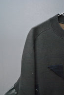 sacai Nylon Twill x Sponge Sweat Pullover