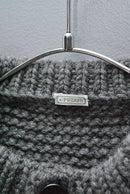 A.PRESSE  CASHMERE CABLE KNIT CARDIGAN