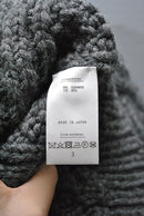 A.PRESSE  CASHMERE CABLE KNIT CARDIGAN