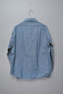SUGAR CANE BLUE CHAMBRAY L/S WORK SHIRTS