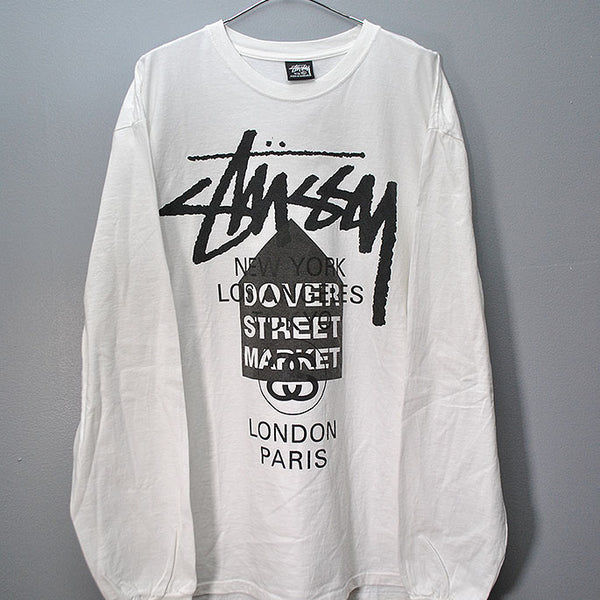 Stussy × DOVER STREET MARKET WORLD TOUR Tee