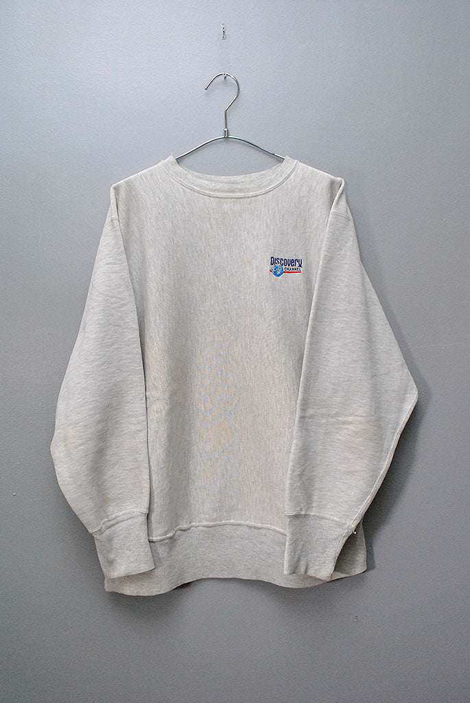 90's Champion REVERSE WEAVE "DISCOVERY CHANNEL"