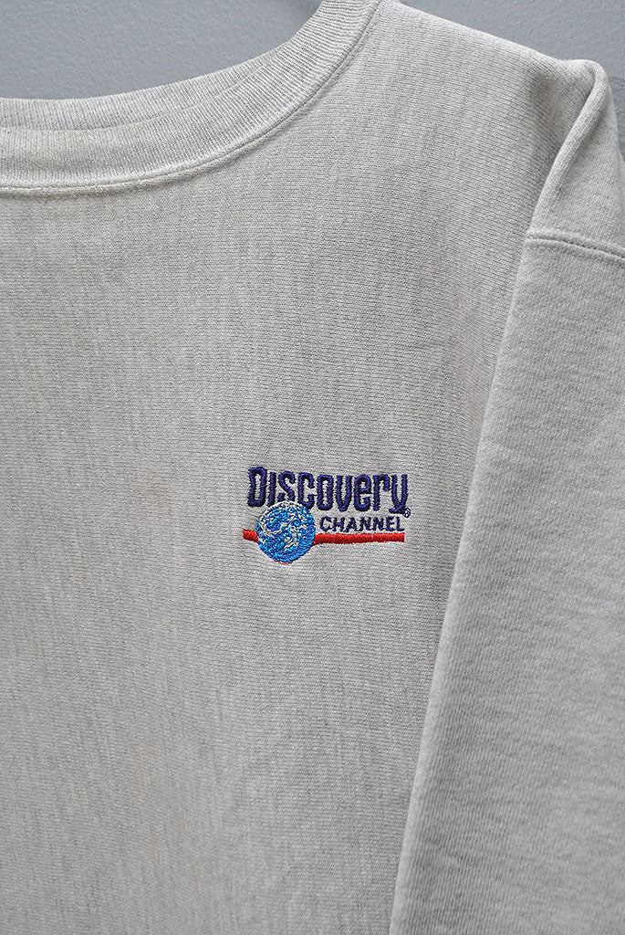 90's Champion REVERSE WEAVE "DISCOVERY CHANNEL"