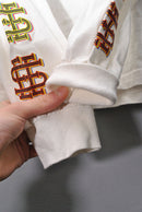 SEE SEE アームプリント L/S Tシャツ