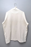 AURALEE LUSTER PLAITING HI NECK L/S TEE