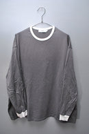 Graphpaper Fine Cotton RINGER L/S TEE