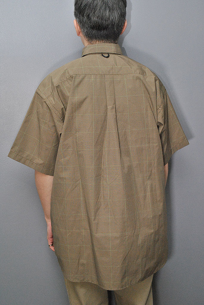 DAIWA PIER39 Tech Regular Collar Shirts S/S Gun club Plaids