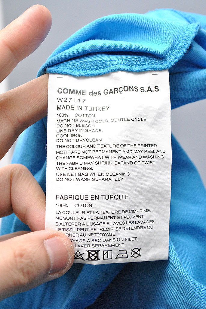 COMME des GARCONS SHIRT プリントTシャツ